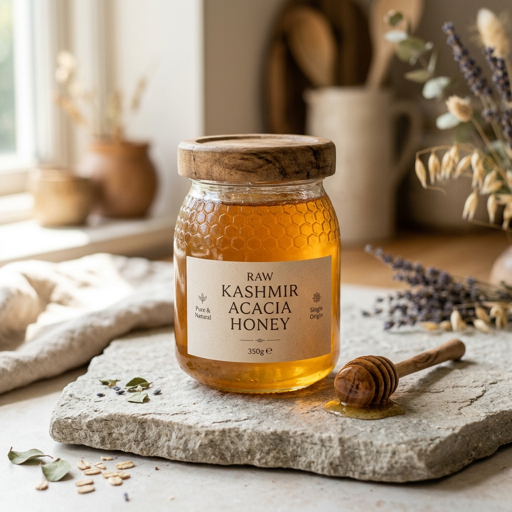 Kashmir Acacia Raw White Honey